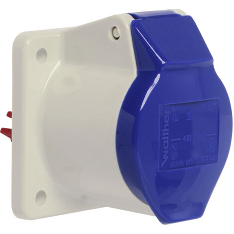 Walther Werke 410306 410306 CEE Anbaudose 16 A 3polig 230 V 1 St.