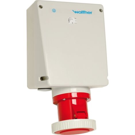 Walther Werke Wandsteckdose 125A 5P 400V 6h IP67 179
