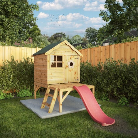 tower wooden playhouse