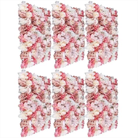 Wand aus Kunstblumen, Rosenwand, Kunstblumenwand, Dekorationswand für Hochzeitsschaufenster