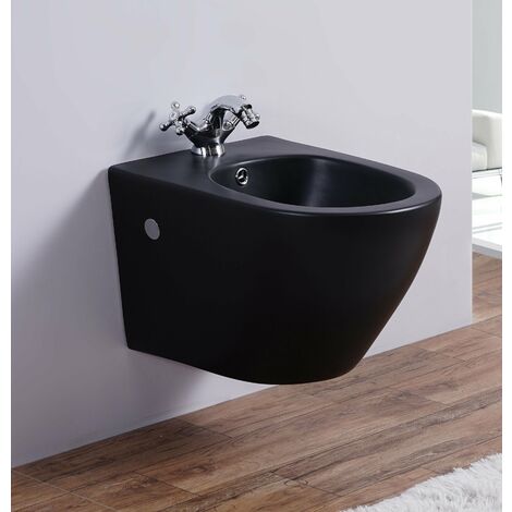 ALPHABAD Wand-Bidet WHB-586077 (matt-schwarz)