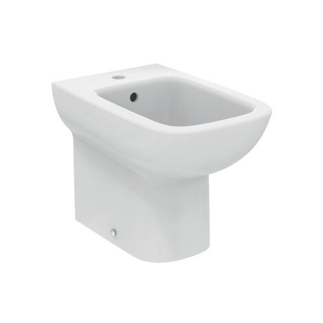 Wand-Boden-Bidet 54x35,5 cm glänzend weiß - Ideal Standard Life