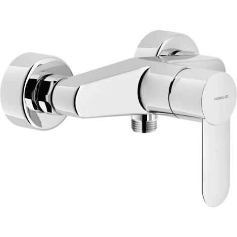 Wand-Brausebatterie Nobili Sand Serie SA99130CR  Verchromt - Messing