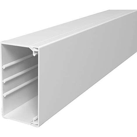 Wand-/Deckenkanal WDK 60110, 8 Stück, reinweiß - Länge 2000 mm