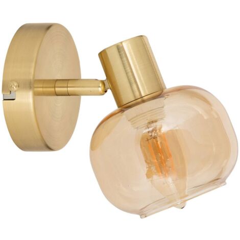 Wand-Deckenleuchte Pilia goldfarben 16x10cm - Atmosphera créateur d'intérieur