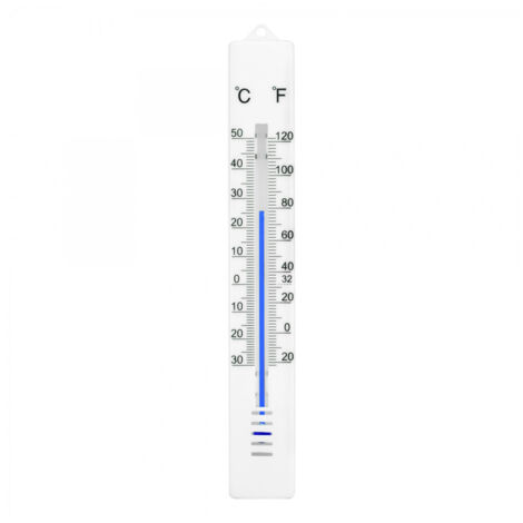 Wand-/Gartenthermometer, Innen/Außen Kunststoff 17 cm.