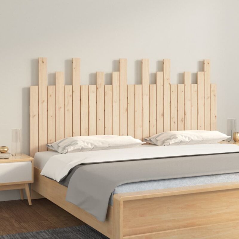 Vidaxl - Tête de lit murale 159,5x3x80 cm Bois massif de pin