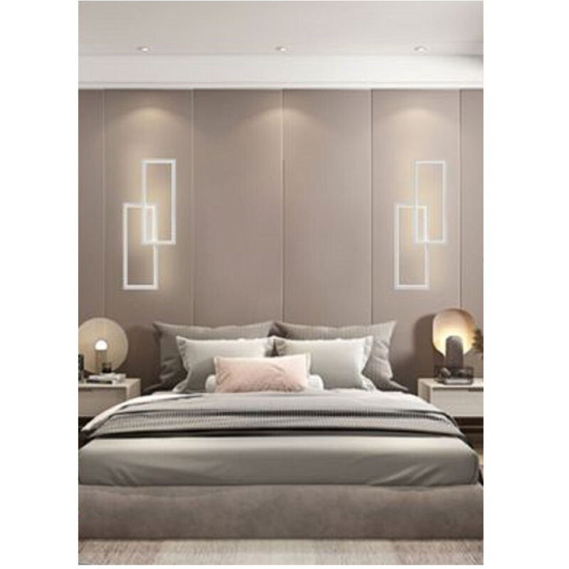 Trade Shop Traesio - Trade Shop - led applique to parete 32W 2 retails open calda calda natural AQ25-B -