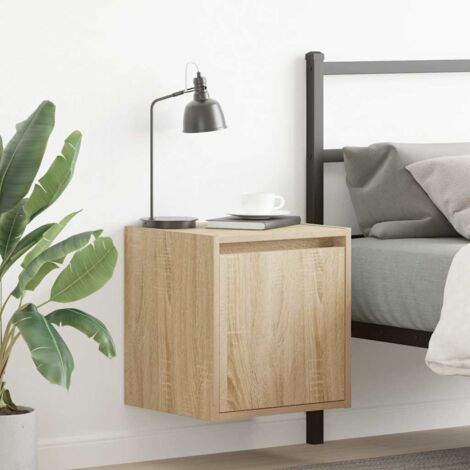 Wand-Nachttisch Sonoma-Eiche 38x34x40 cm vidaXL739812
