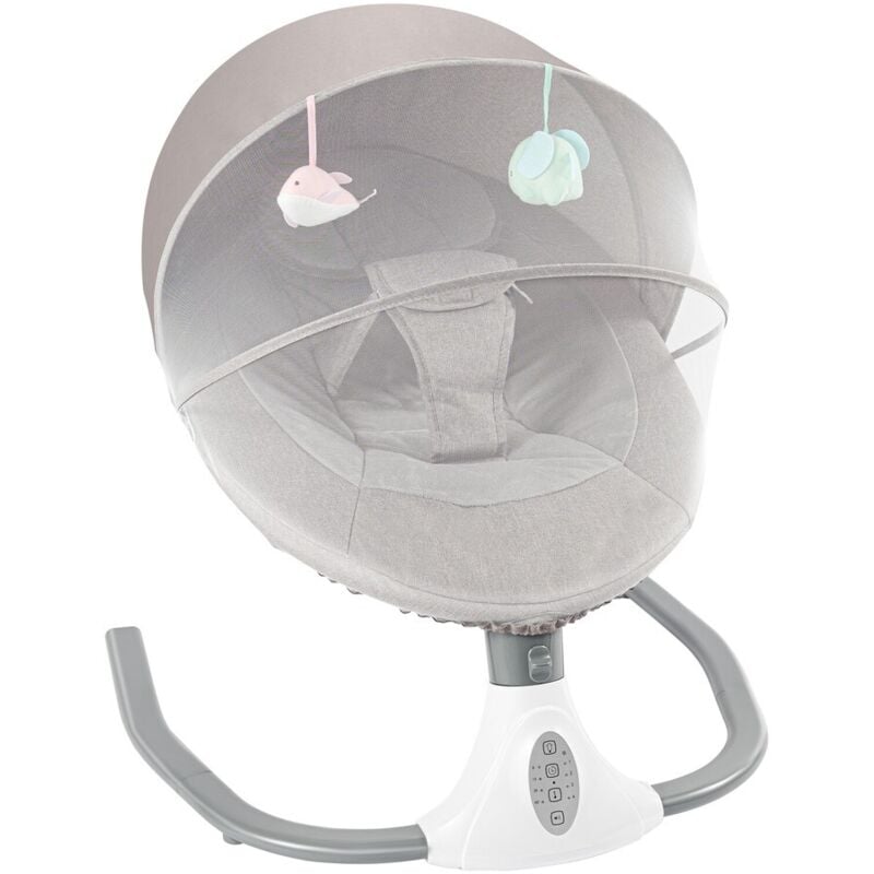 Senderpick - Berceau de musique Bluetooth électrique berceau à bascule bébé