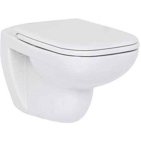 Wand-Tiefspül-WC Duravit D-Code 545 mm, weiß - 2535090000