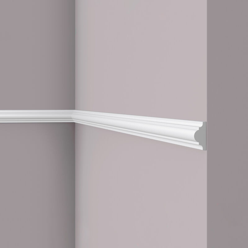 Wand- Und Friesleiste Nmc Wl1 Wallstyl Noel Marquet Zierleiste Stuckleiste Zeitloses Klassisches Design Weiß 2 M