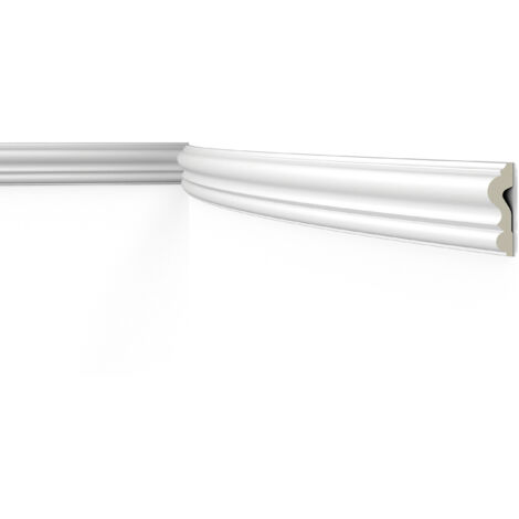 Wand- und Friesleiste NMC Z1360 Flex ARSTYL Noel Marquet flexible Zierleiste Stuckleiste Zeitloses Klassisches Design weiß 2 m