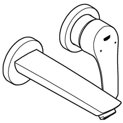 Wand-Waschtischmischer Grohe Eurosmart, Ausladung 171 mm, chrom - 29337003