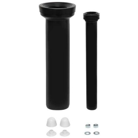 Wand-WC Anschlussgarnitur, WC Anschluss-Set - 90 mm x 400 mm lang 01.003.020