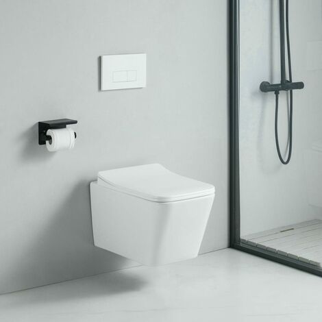 Wand-WC CALETO weiß