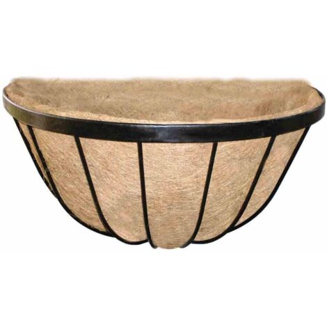 Wandampel Wrought 35 cm mit Kokoseinlage