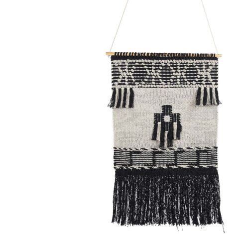 Wandbehang LARKANA Baumwolle 117 cm Beige
