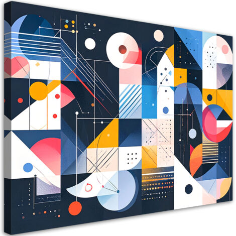 Wandbild Farbenfrohe Abstraktion 100x70 cm