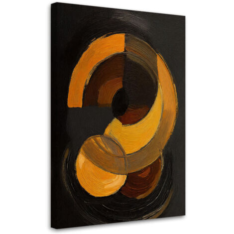 Wandbild Geometrische Formen Abstraktion 60x90 cm