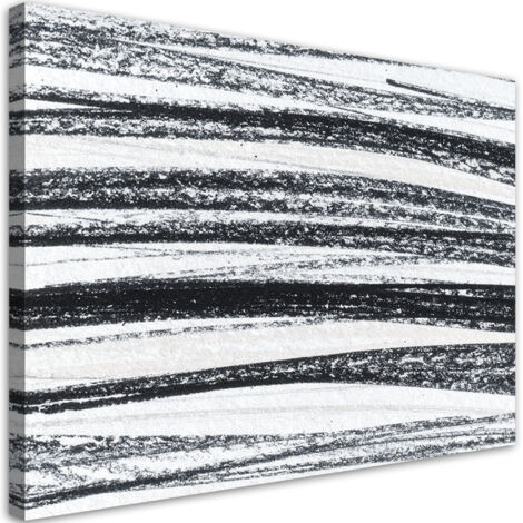 Wandbild Horizontale Linien Abstraktion 60x40 cm