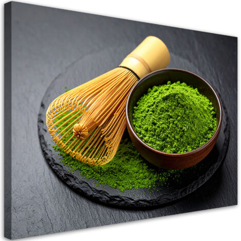 Wandbild Japanischer Matcha-Tee 60x40 cm