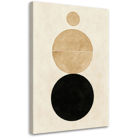Wandbild Kreise Minimalismus Geometrie 60x90 cm