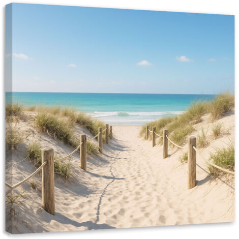 Wandbild Meer Strand Landschaft 30x30 cm