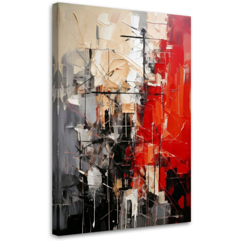 Wandbild modern Geometrische Abstraktion Minimalismus 70x100 cm