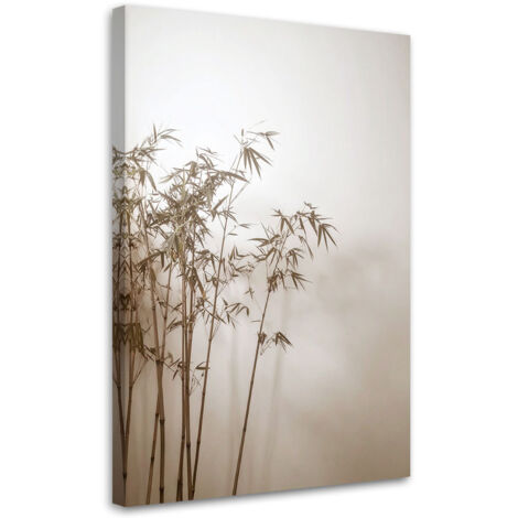 Wandbild Pampasgraspflanzen in Beige 40x60 cm
