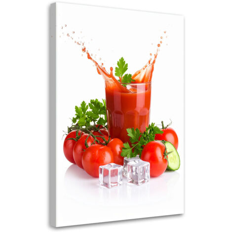 Wandbild Tomatensaft Natur 40x60 cm