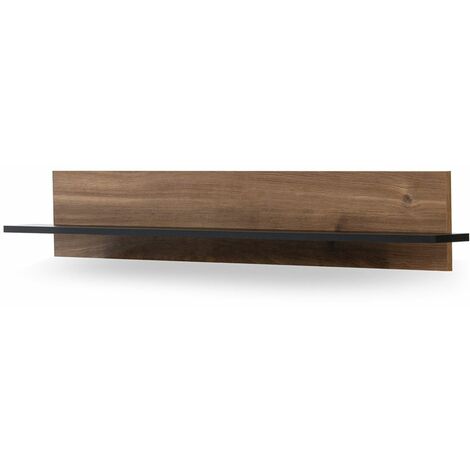 Wandboard 135 cm in Eiche Nb. VAREDO-132 Wohnzimmer Möbel im modernen Vintage Design, B/H/T ca. 135/20/11,6 cm