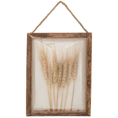 Wanddeko Weizen Jonas Holz 20x25cm - Atmosphera créateur d'intérieur