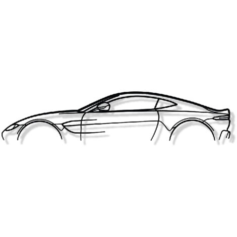 Wanddekoration aus Metall – VANTAGE 2020 – Wanddekoration – 80 cm