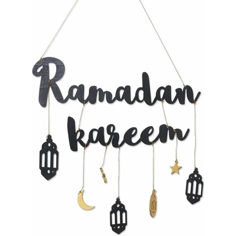 Wanddekoration zum Aufhängen mit der Aufschrift "Ramadan kareem"