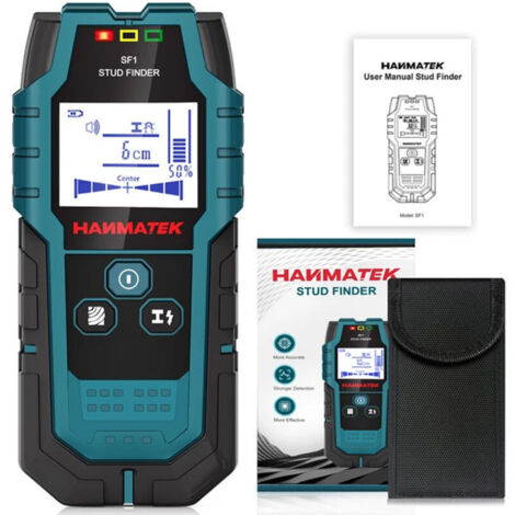 Wanddetektor, 4-in-1-Wandscanner zur Ortung von Metallen, Holzankern und Wechselstromkabeln