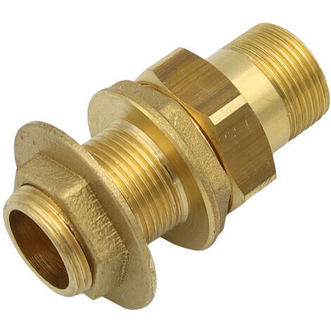 Wanddurchführung 3/4" DN20 Messing Durchführung Verschraubung