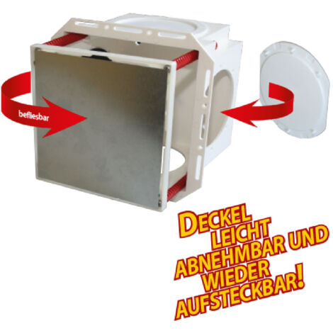 Wandeinbaukasten DN 70-110 befliesbar