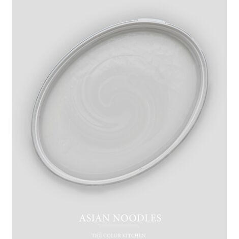 Wandfarbe Grau matt The Color Kitchen Asian Noodles Exklusive Innendispersion Hohe Deckkraft 2.5 Liter