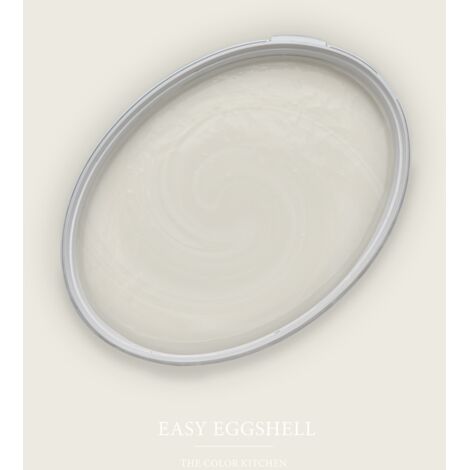 Wandfarbe Grau matt  The Color Kitchen Easy Eggshell  Exklusive Innendispersion Hohe Deckkraft  2.5 Liter