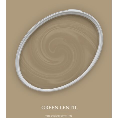 Wandfarbe Grün matt  The Color Kitchen Green Lentil  Exklusive Innendispersion Hohe Farbintensität  5 Liter