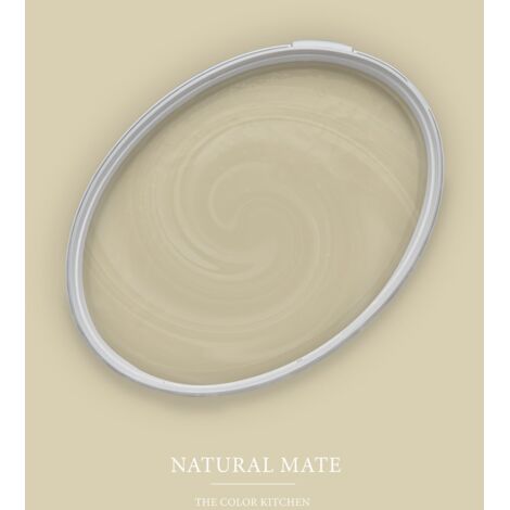 Wandfarbe Grün matt  The Color Kitchen Natural Mate  Exklusive Innendispersion Hohe Farbintensität  2.5 Liter