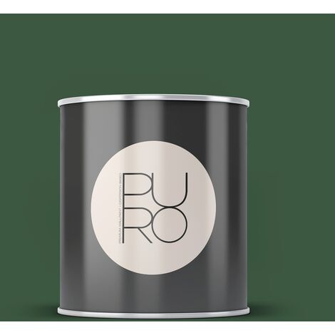 Wandfarbe Grün  PURO Ancient Green  Exklusive Innendispersion Hohe Farbintensität  2.5 Liter