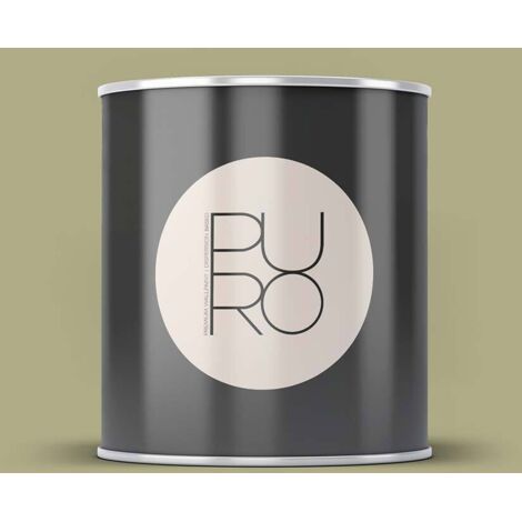 Wandfarbe Grün PURO Breezy Lime Exklusive Innendispersion Hohe Farbintensität 1 Liter
