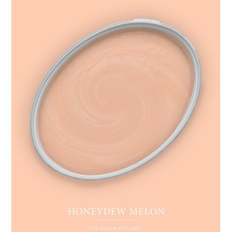 Wandfarbe Rosa matt  The Color Kitchen Honeydew Melon  Exklusive Innendispersion Hohe Deckkraft  2.5 Liter