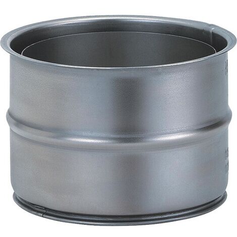 Wandfutter doppelt Ø 150 mm, Länge 120 mm, nicht grundiert