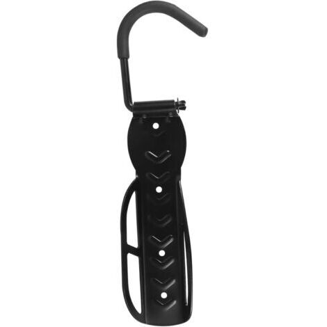 Wandhaken für Roller, Fahrradaufbewahrungsständer, Schwarz, Hohe Tragkraft, Einfache Montage und Langlebig, Platzsparend für Roller und Fahrräder