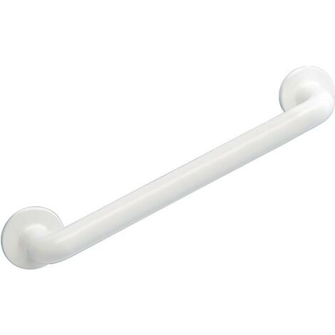 WENKO-WENSELAAR GMBH & CO. KG WENKO Wandhaltegriff Secura Weiß 43 cm, Weiß, Aluminium weiß, Kunststoff weiß