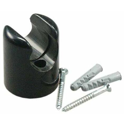 Wandhalter für Handbrause schwarz