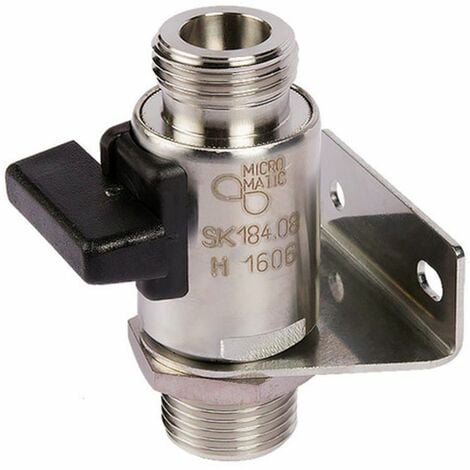 Ich-zapfe Bierabsperrhahn - Abstellhahn Für Keg-Fässer 5/8" Gewinde